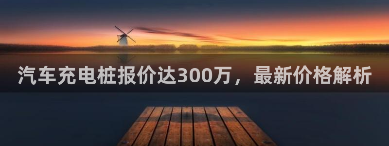 威廉篮球俱乐部：汽车充电桩报价达300万，最新价格解析