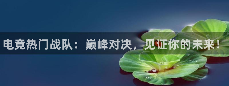 易游电竞官网：电竞热门战队：巅峰对决，见证你的未来！