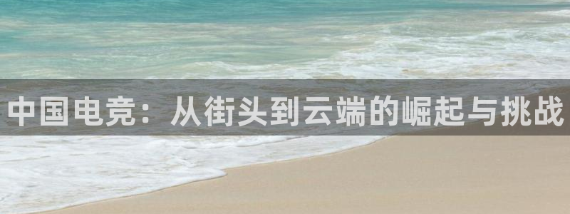 易游电竞官网：中国电竞：从街头到云端的崛起与挑战